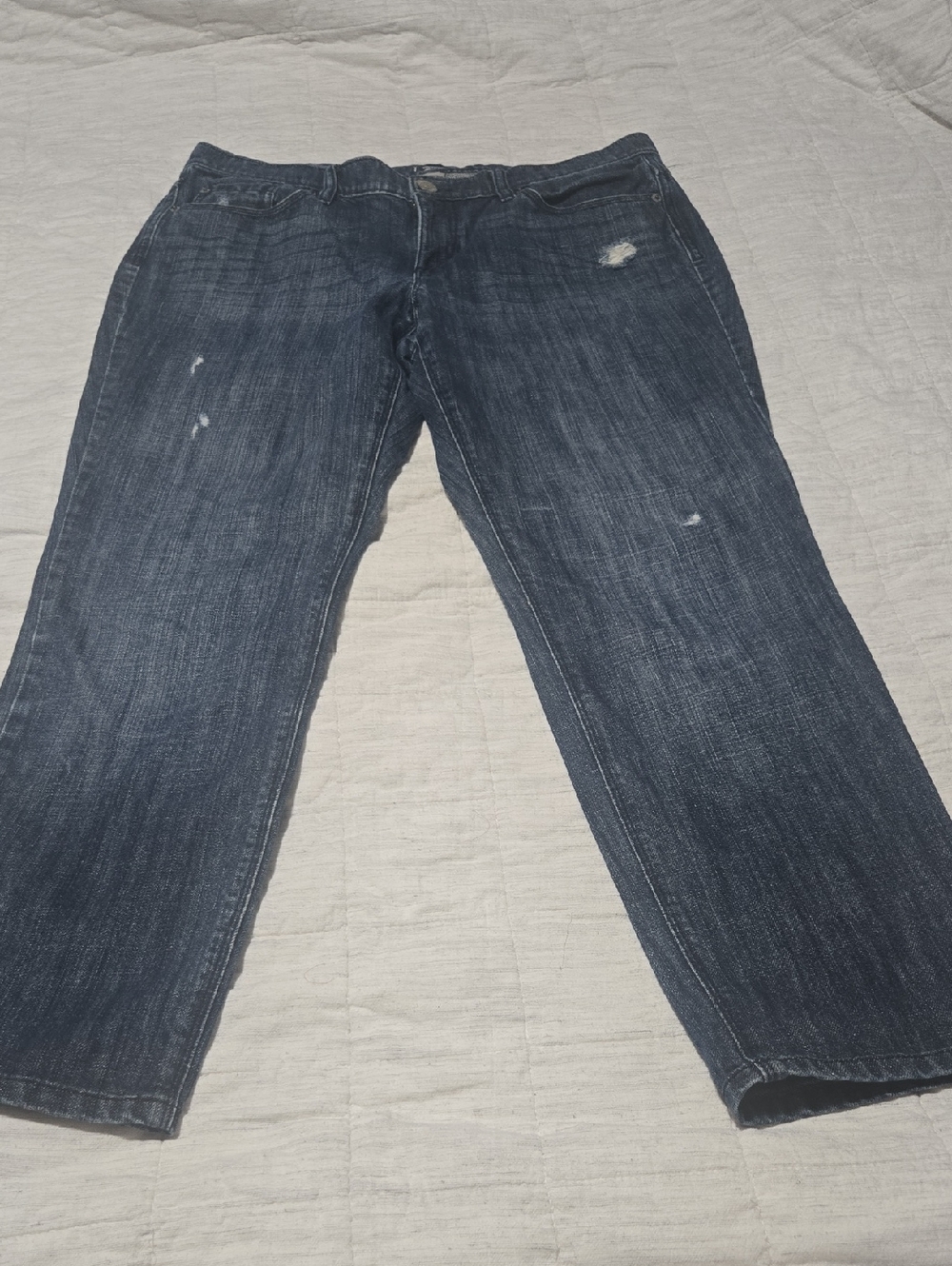 Ann Taylor Loft Womens Distressed Boyfriend Jeans